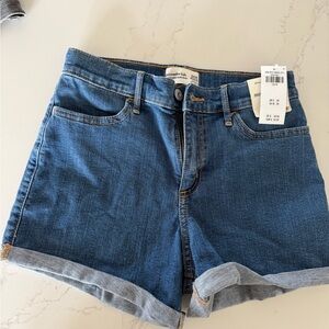 Abercrombie Kids Blue Denim Shorts